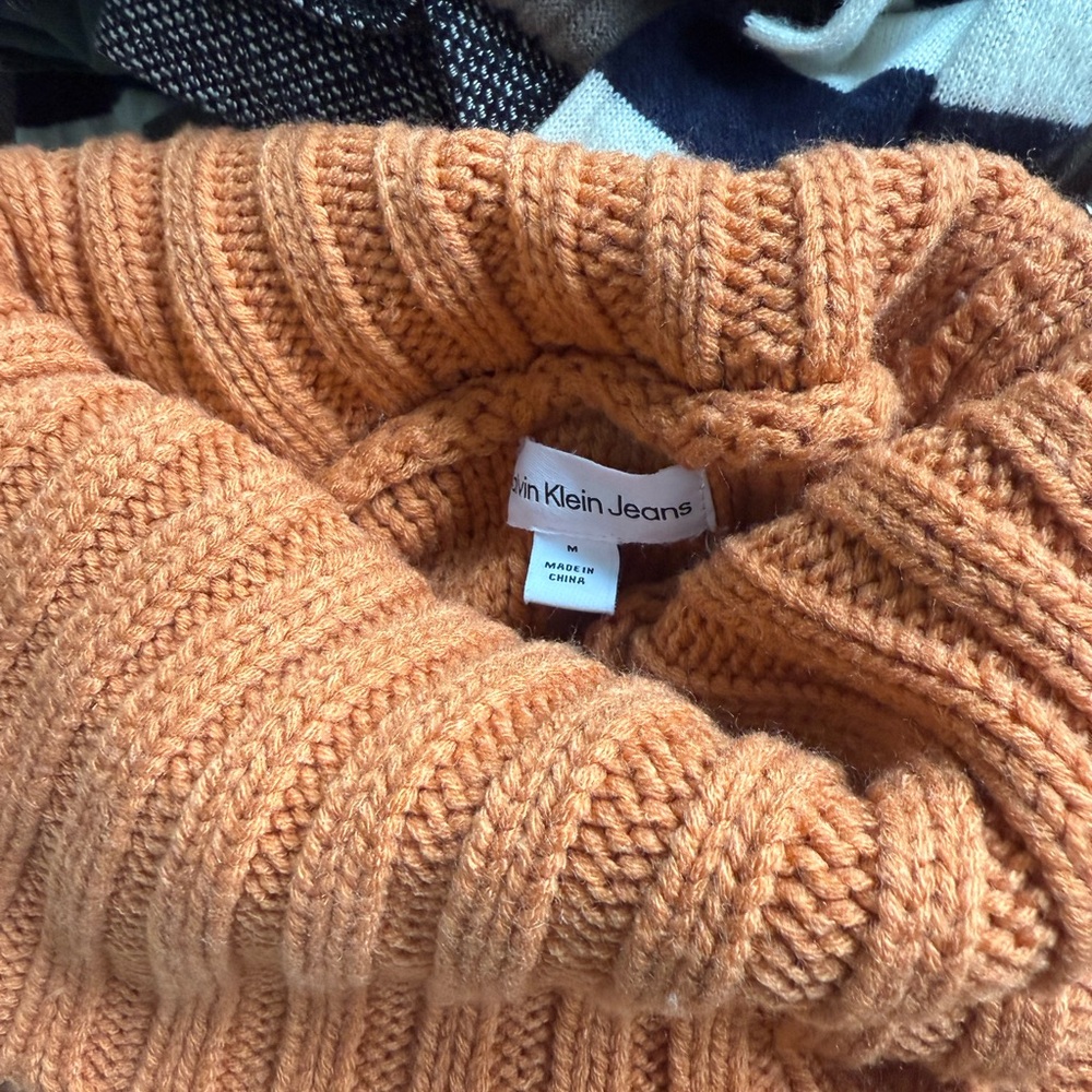 Calvin Klein Jeans Women's Orange Sweater